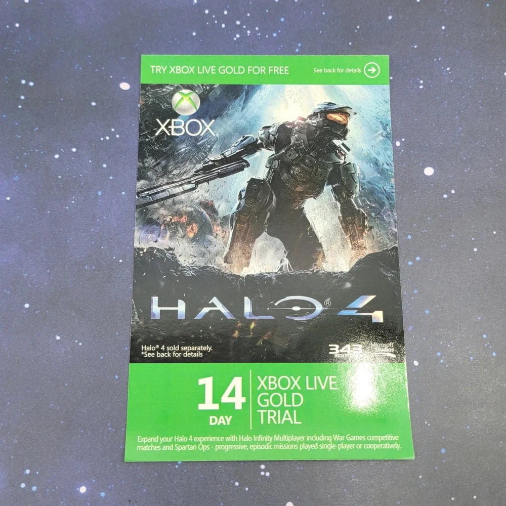 Halo 4 Xbox 360 Microsoft 2012 2-Disc Set Master Chief Reclaimer Saga NTSC